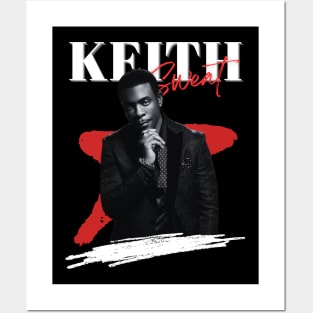 Keith sweat 80s retro style Posters and Art